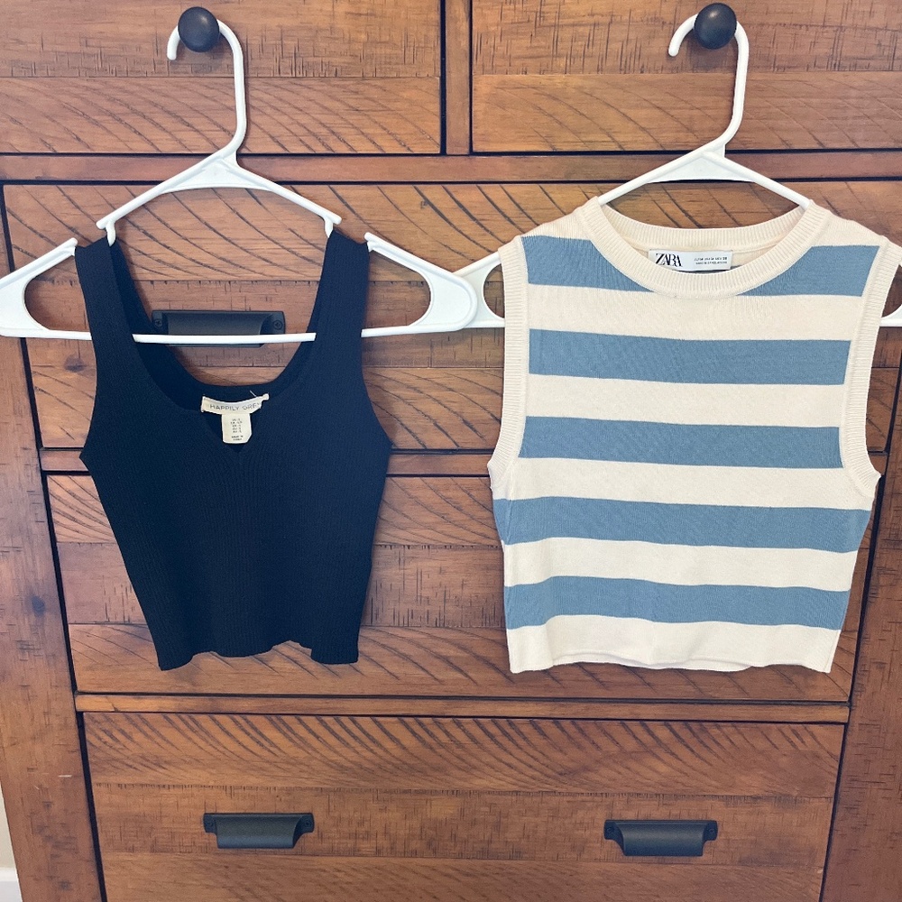 Zara sweater vest size medium